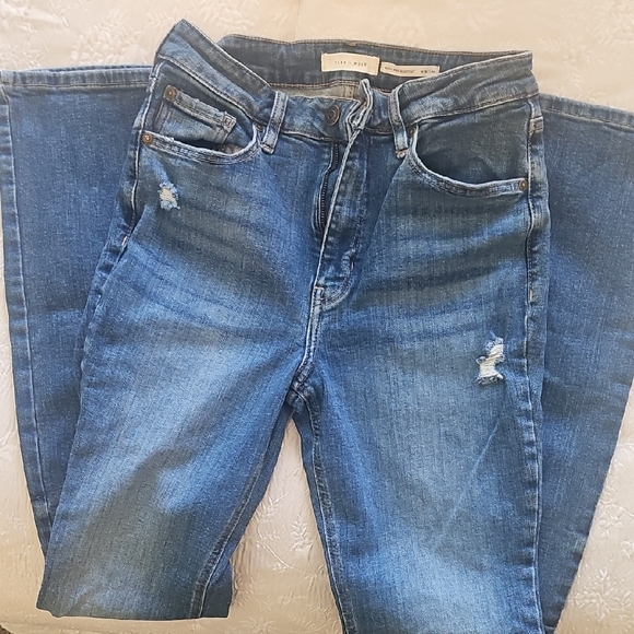 High Rise Blue Jeans - Picture 2 of 4